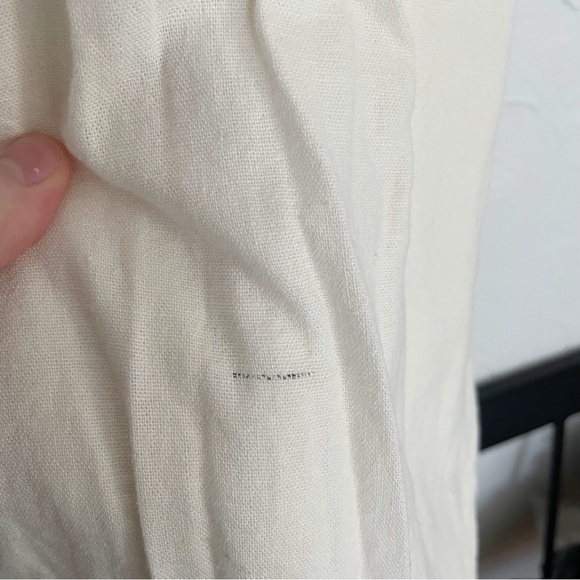 Zara Button Down Linen Dress - Picture 3 of 5